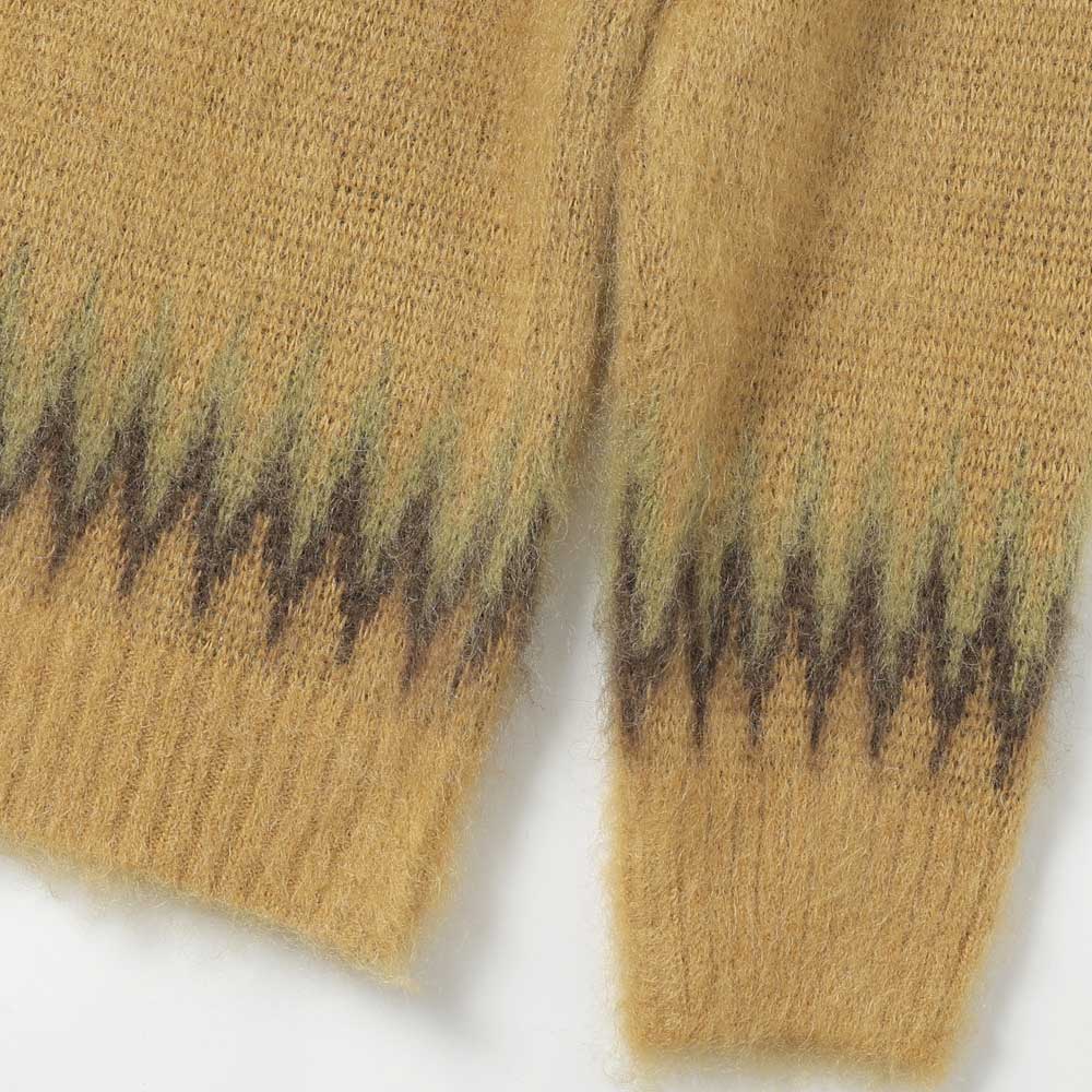 Mohair Cardigan - Argyle
