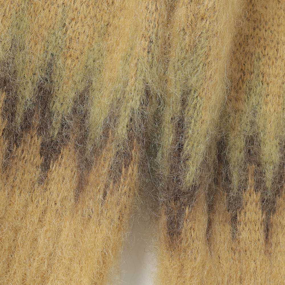 Mohair Cardigan - Argyle