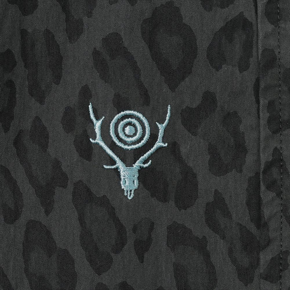 Army String Cropped Pant - C/N Poplin / Leopard