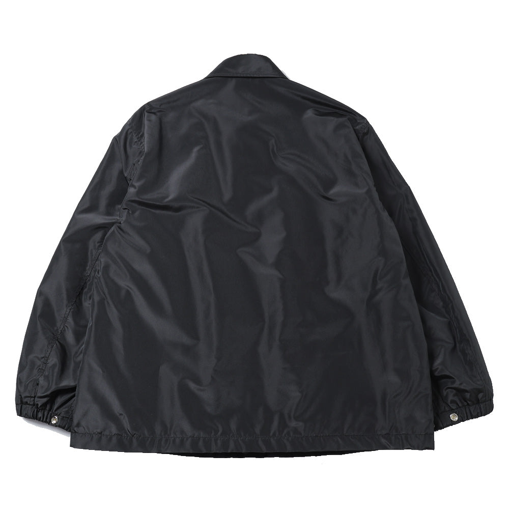 Silk Poly Coach Jacket