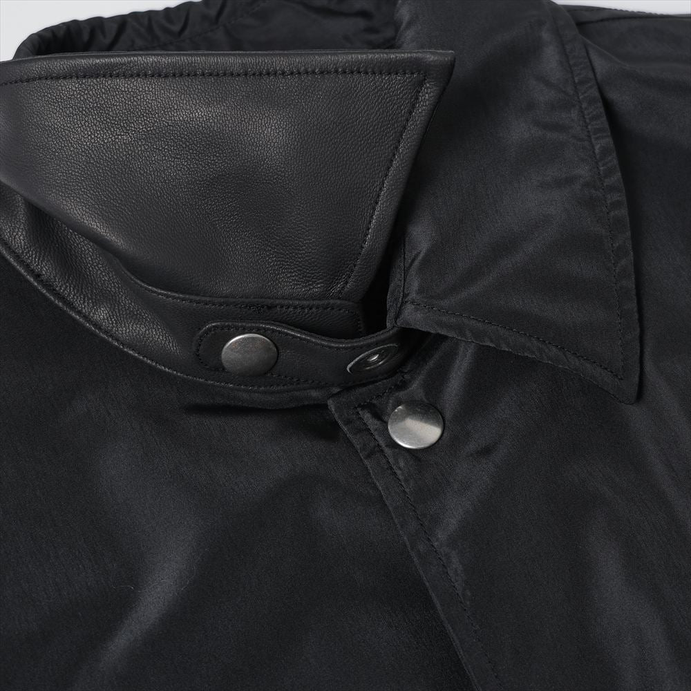 Silk Poly Coach Jacket