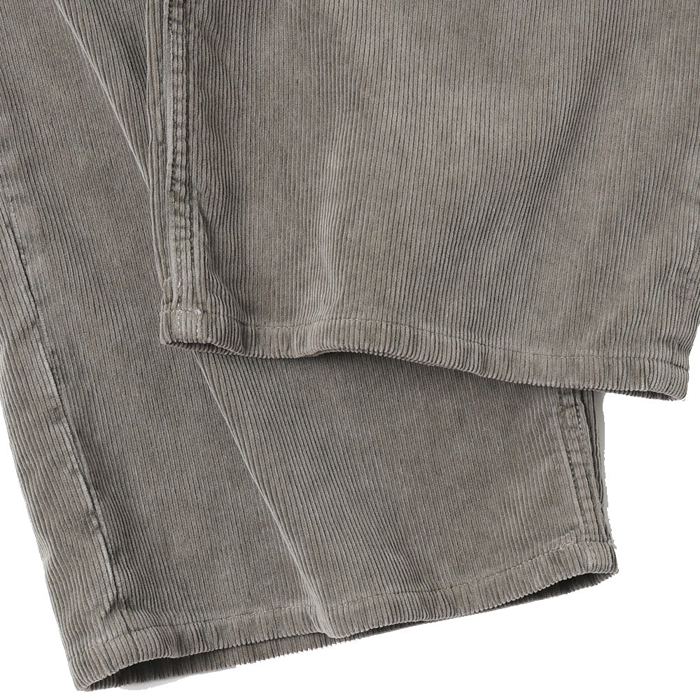 PIGMENT DYED FINX CORDUROY WIDE 5P PANTS