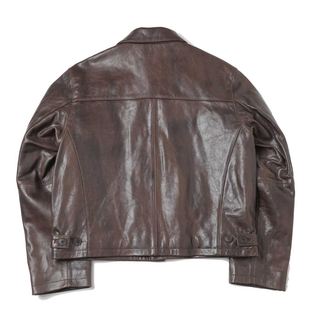 HEAVY LAMB LEATHER BLOUSON
