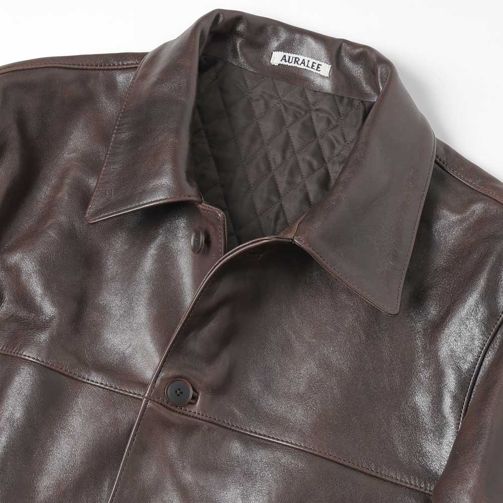 HEAVY LAMB LEATHER BLOUSON