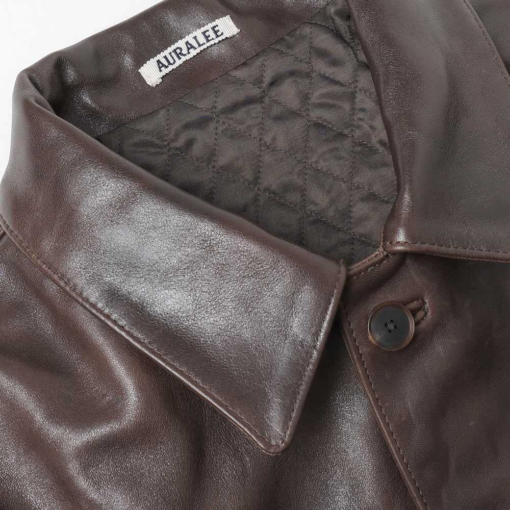 HEAVY LAMB LEATHER BLOUSON