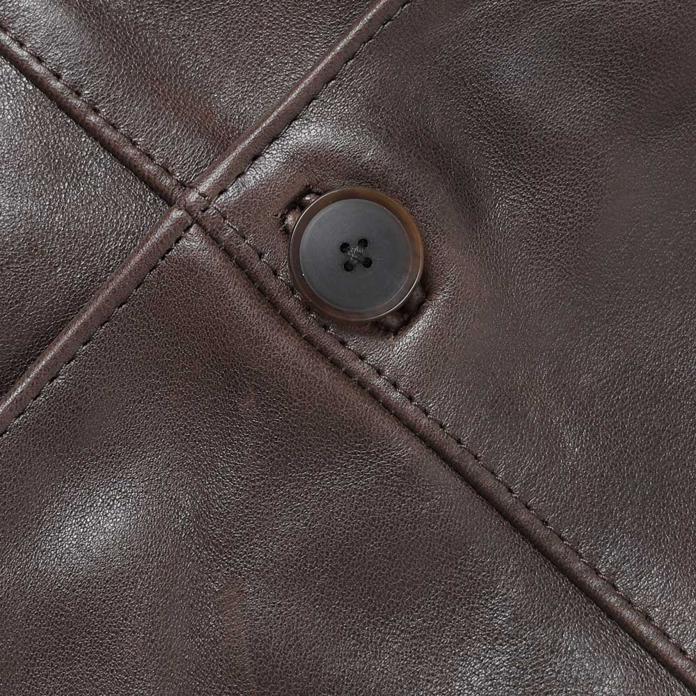 HEAVY LAMB LEATHER BLOUSON