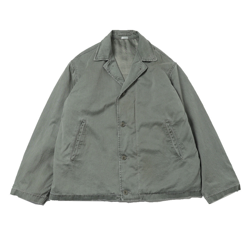 さ*い様 A.PRESSE Vintage US NAVY N-4 Deck J A.PRESSE Vintage US NAVY N-4 Deck Jacket(Sage) - DIMPLE