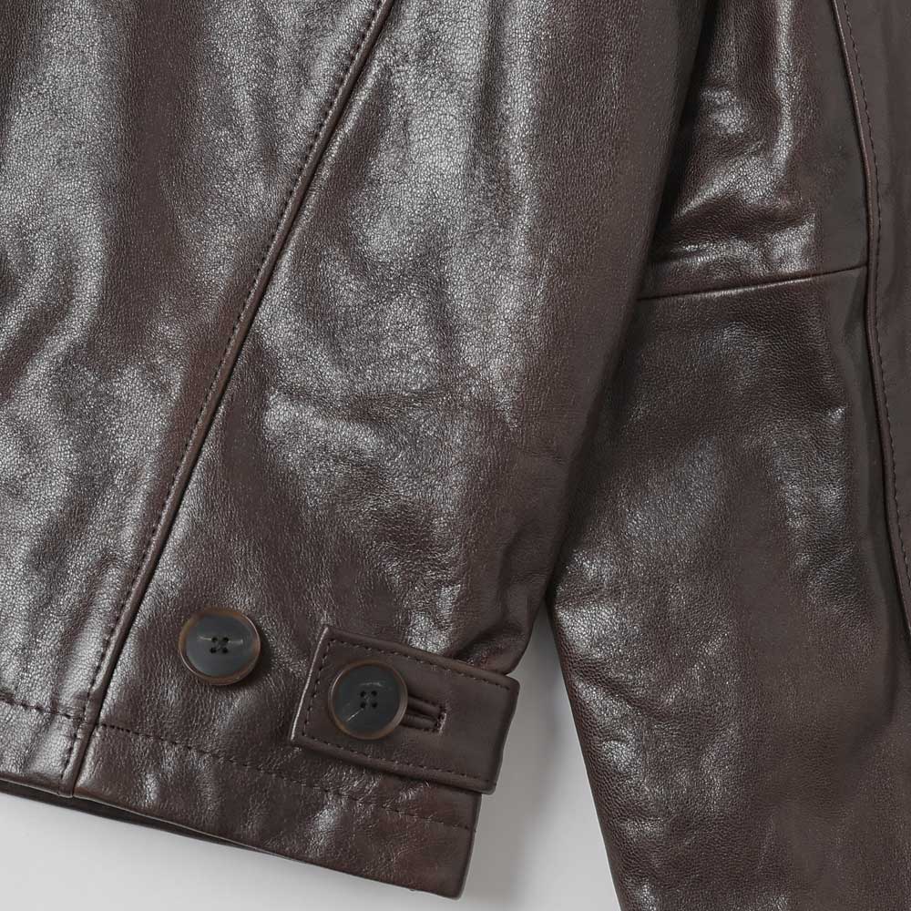 HEAVY LAMB LEATHER BLOUSON