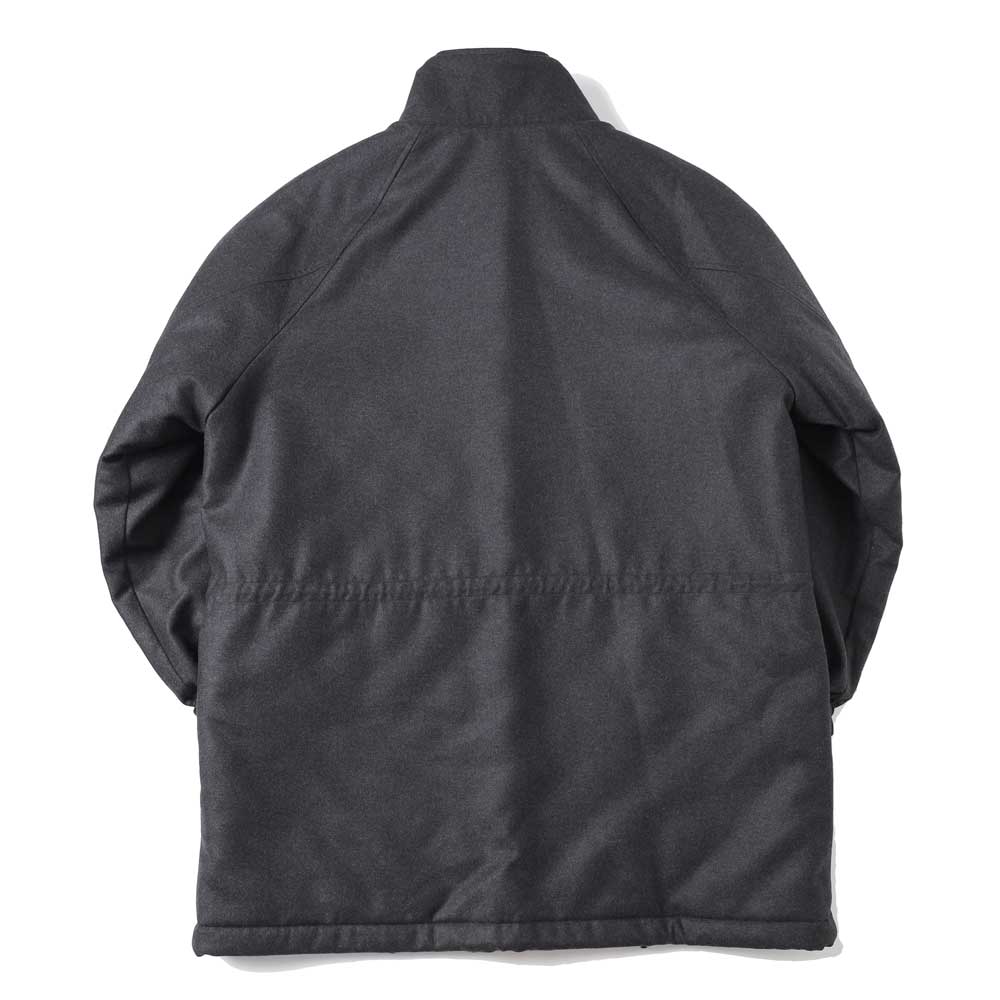 WOOL FULLING FLANNEL PADDED OVEER BLOUSON