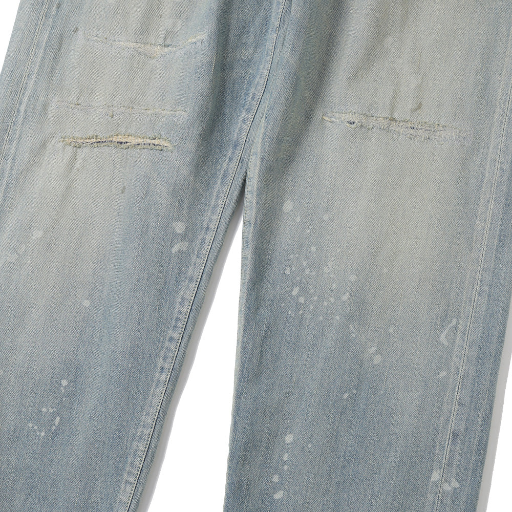 No.37 Washed Wide Denim Pants(BLEACH)