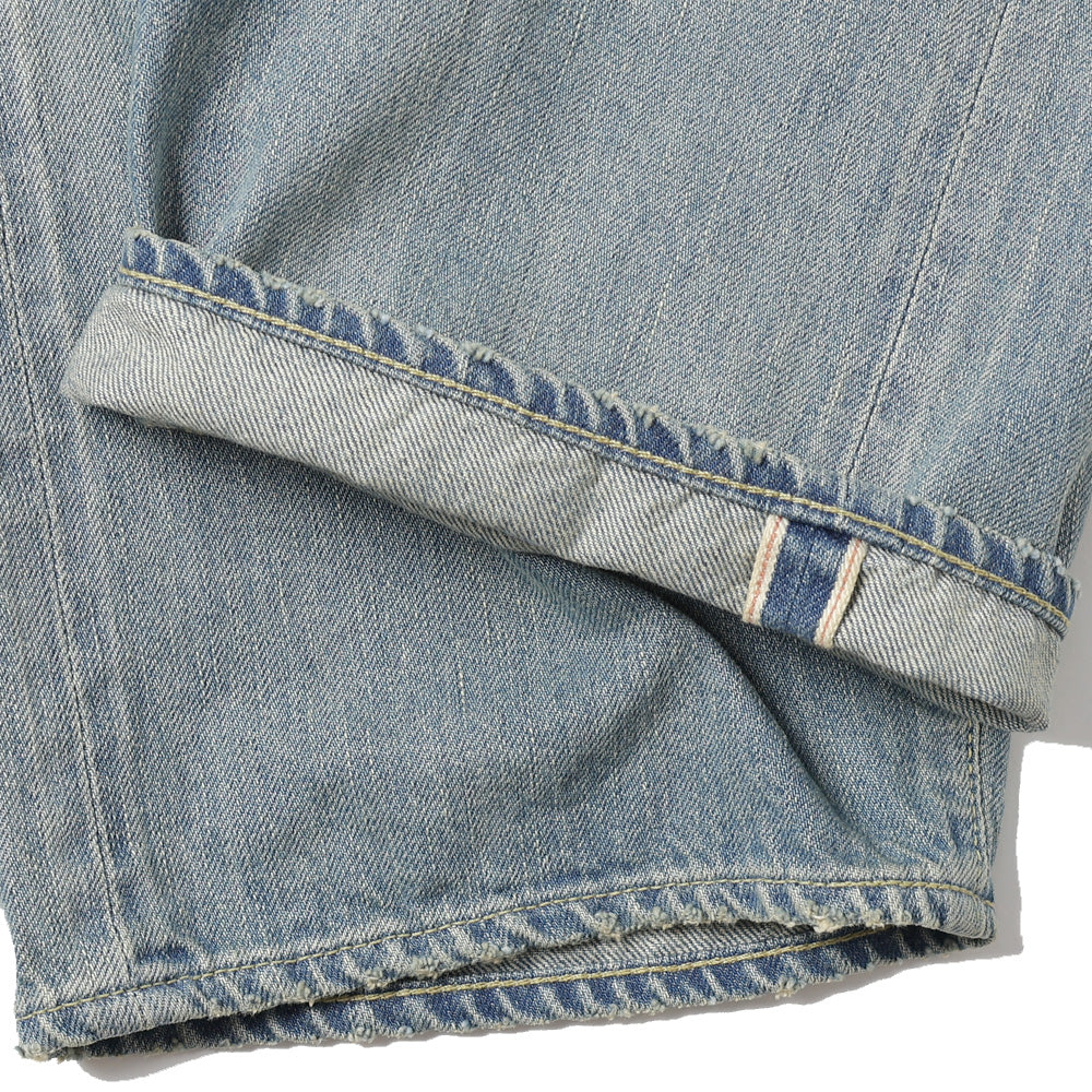 No.37 Washed Wide Denim Pants(BLEACH)