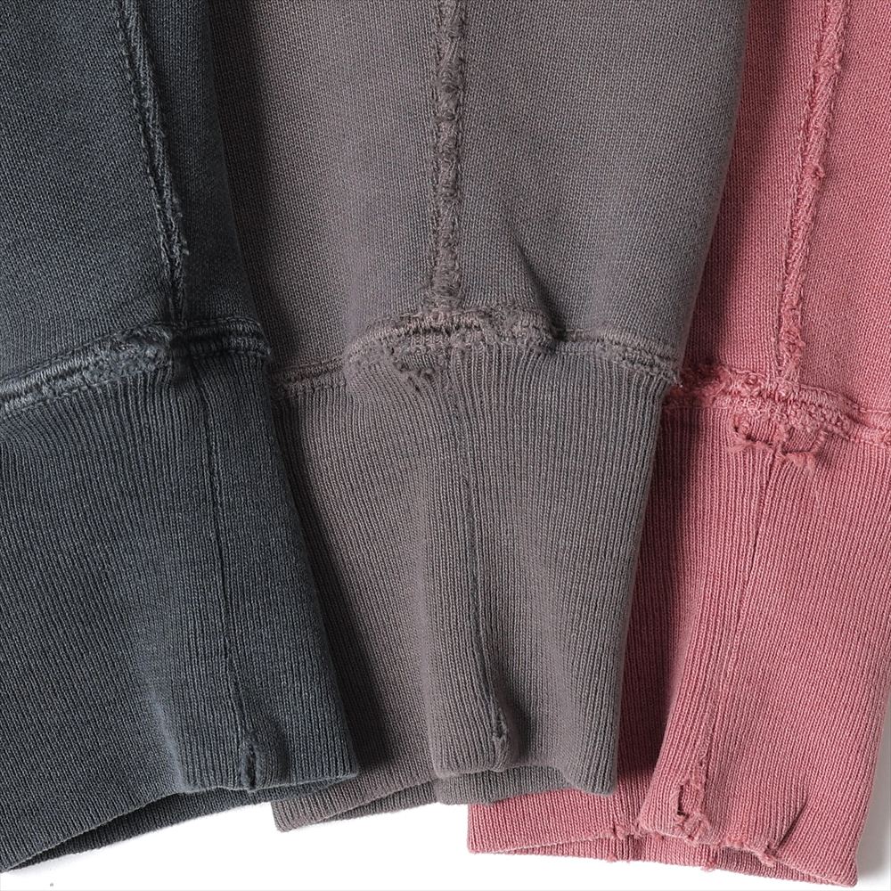 Double SP processed fleece crew (SAINT LOUIS)