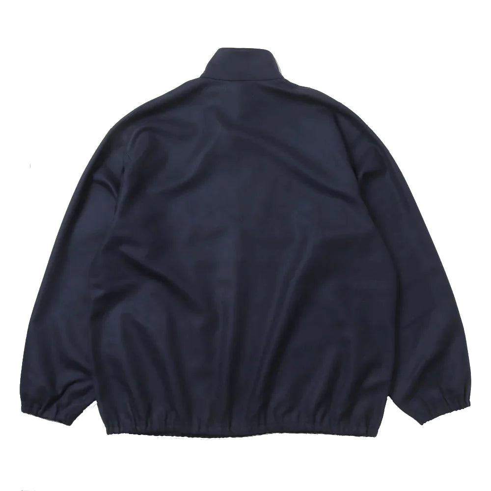 HALF ZIP TRUCK JACKET WOOL SOFT FLANNEL