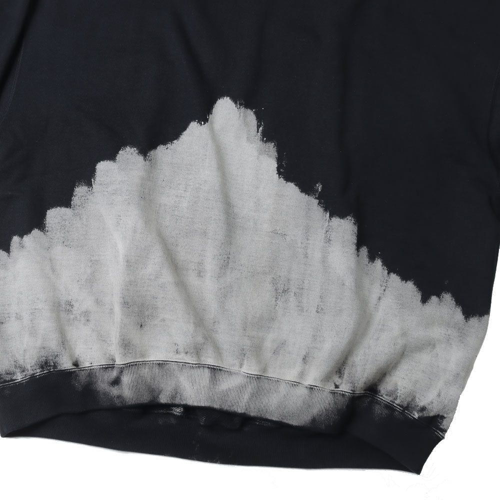 HUGE SWEAT ORGANIC COTTON HEAVY FLEECE (CLOUDY BLEACHING)