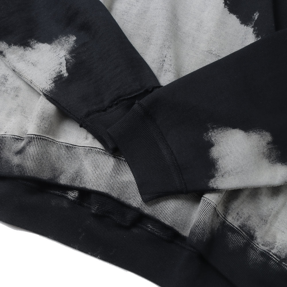 HUGE SWEAT ORGANIC COTTON HEAVY FLEECE (CLOUDY BLEACHING)