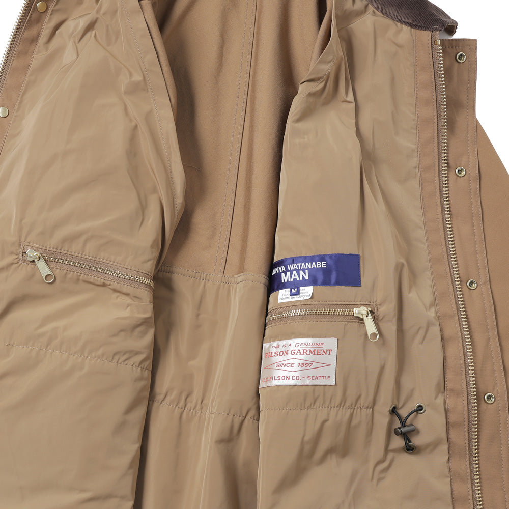 綿オックス×ウールエステルチェック FISON Wネーム J021