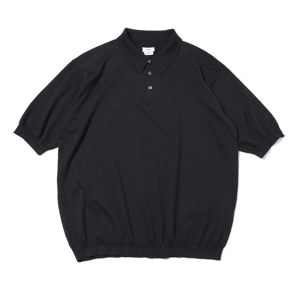CIOTA) Knit Polo Shirt (KNLM-108) | CIOTA / シャツ (MEN) | CIOTA
