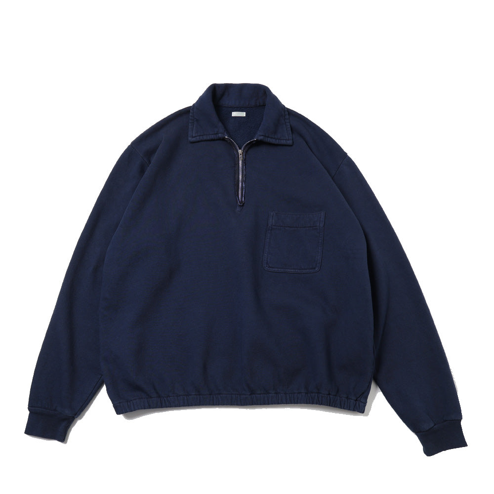 トップス Vintage Light Weight Half Zip Sweatshirt A.PRESSE Vintage Light Weight Half Zip Sweatshirt 26SAP-05-08