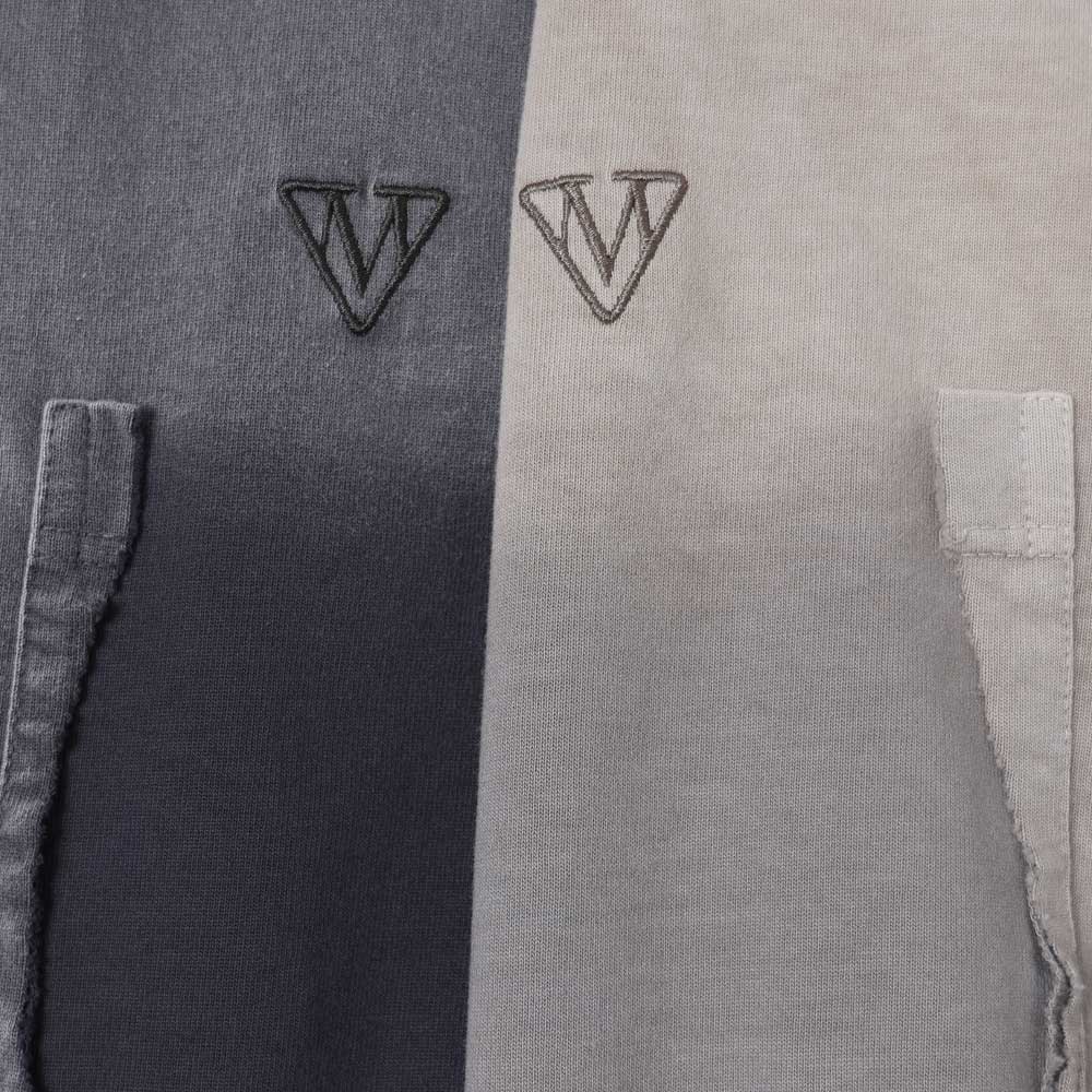 SUN FADED V NECK TEE