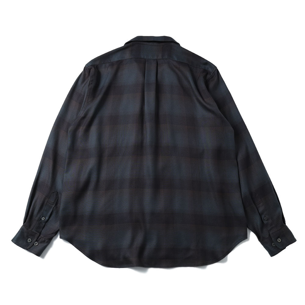 PLAID OPEN COLLOR SHIRTS