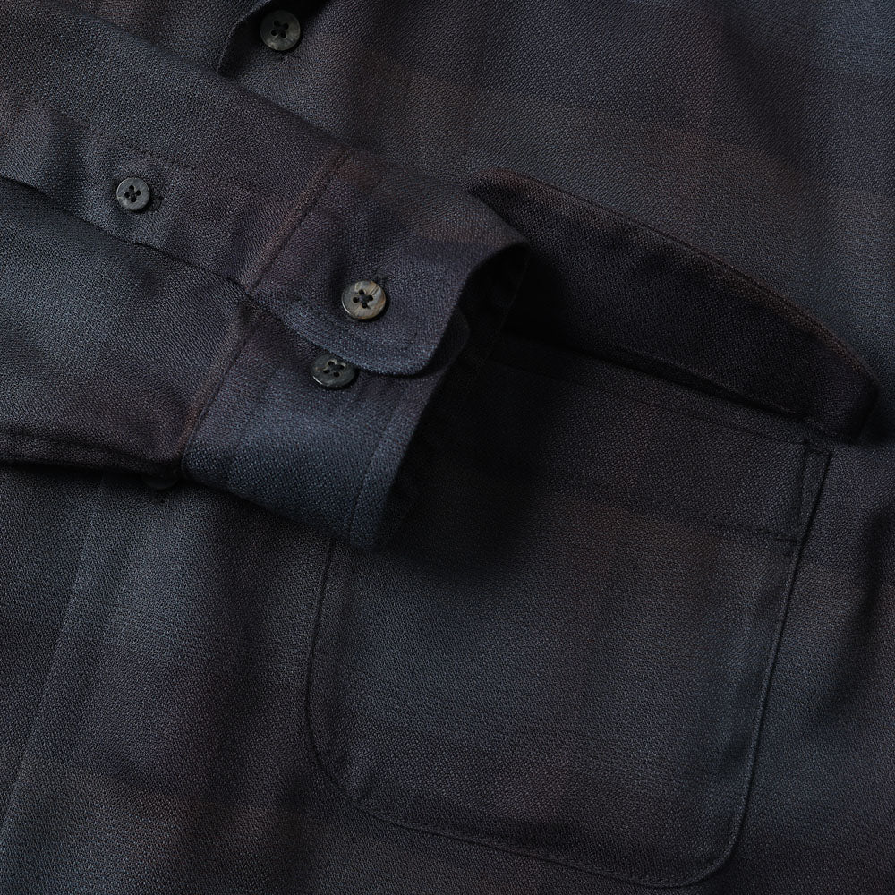 PLAID OPEN COLLOR SHIRTS