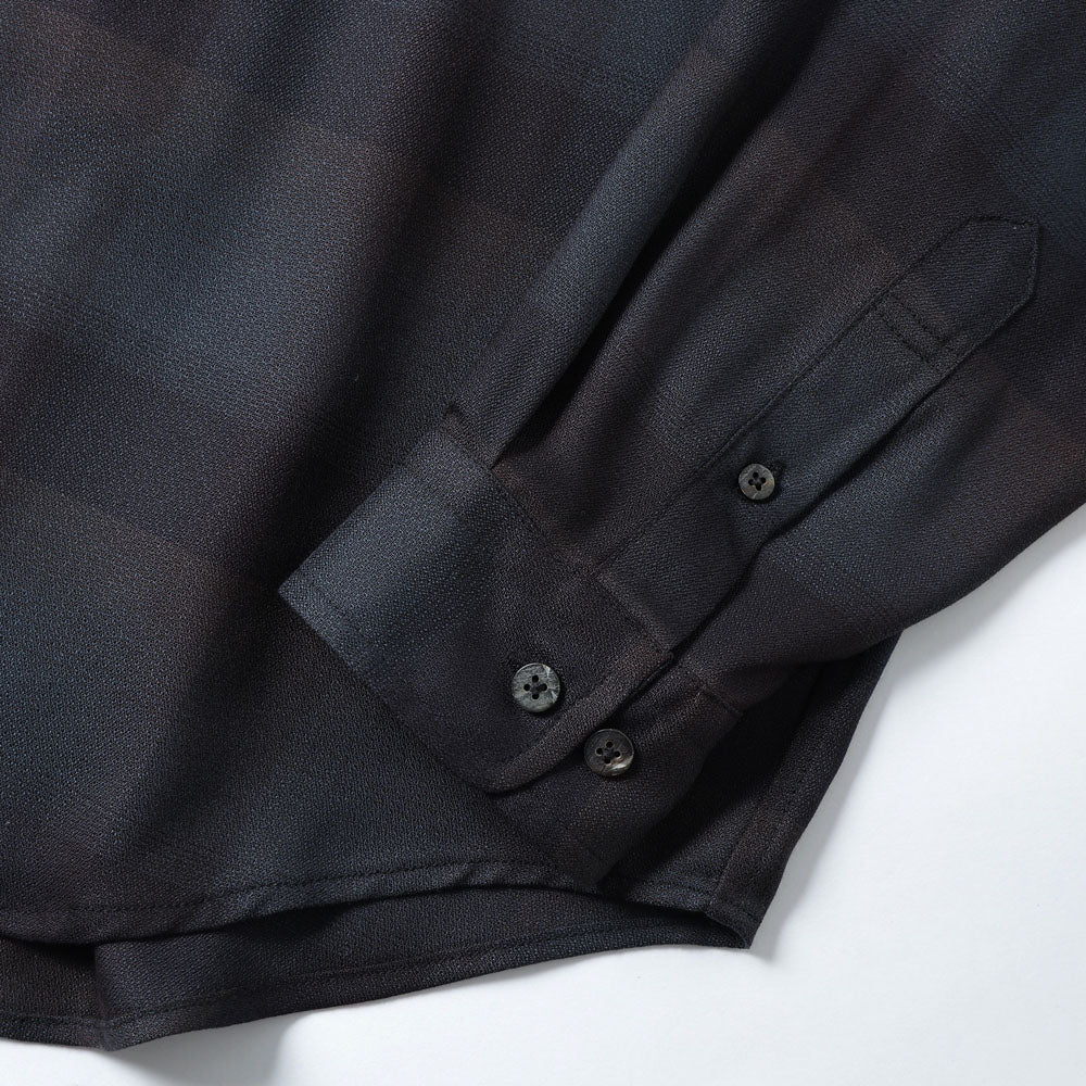 PLAID OPEN COLLOR SHIRTS