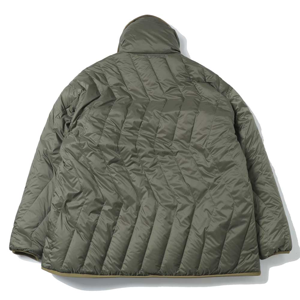 REVERSIBLE FLEECE DOWN JACKET