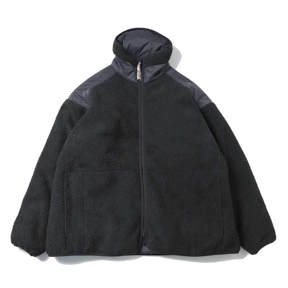 REVERSIBLE FLEECE DOWN JACKET