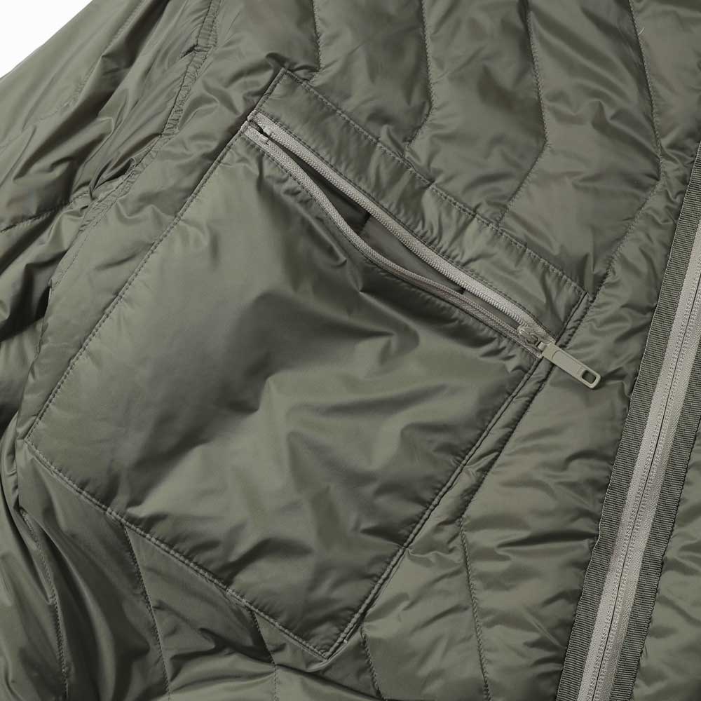 REVERSIBLE FLEECE DOWN JACKET