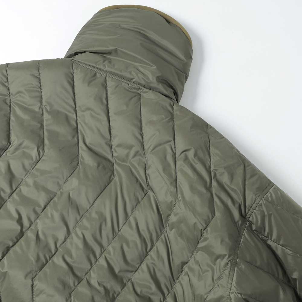REVERSIBLE FLEECE DOWN JACKET