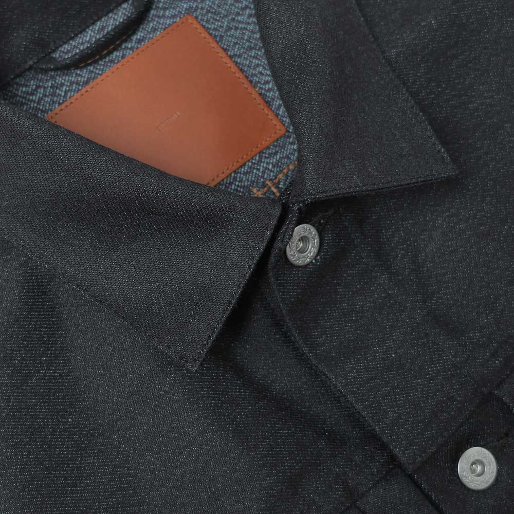 TWISTED HEATHER DENIM JACKET