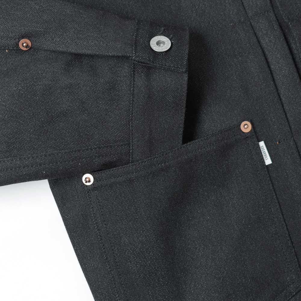 TWISTED HEATHER DENIM JACKET