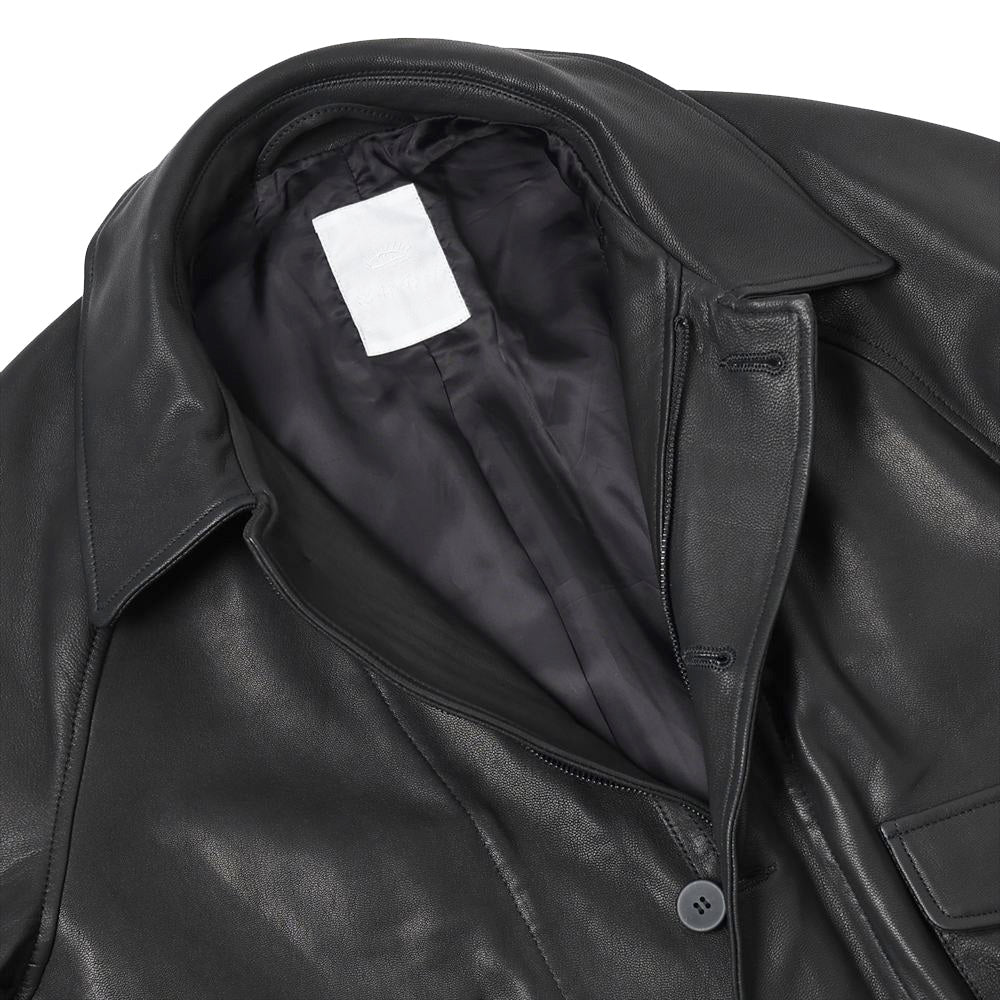 LEATHER DRIZZLER JACKET