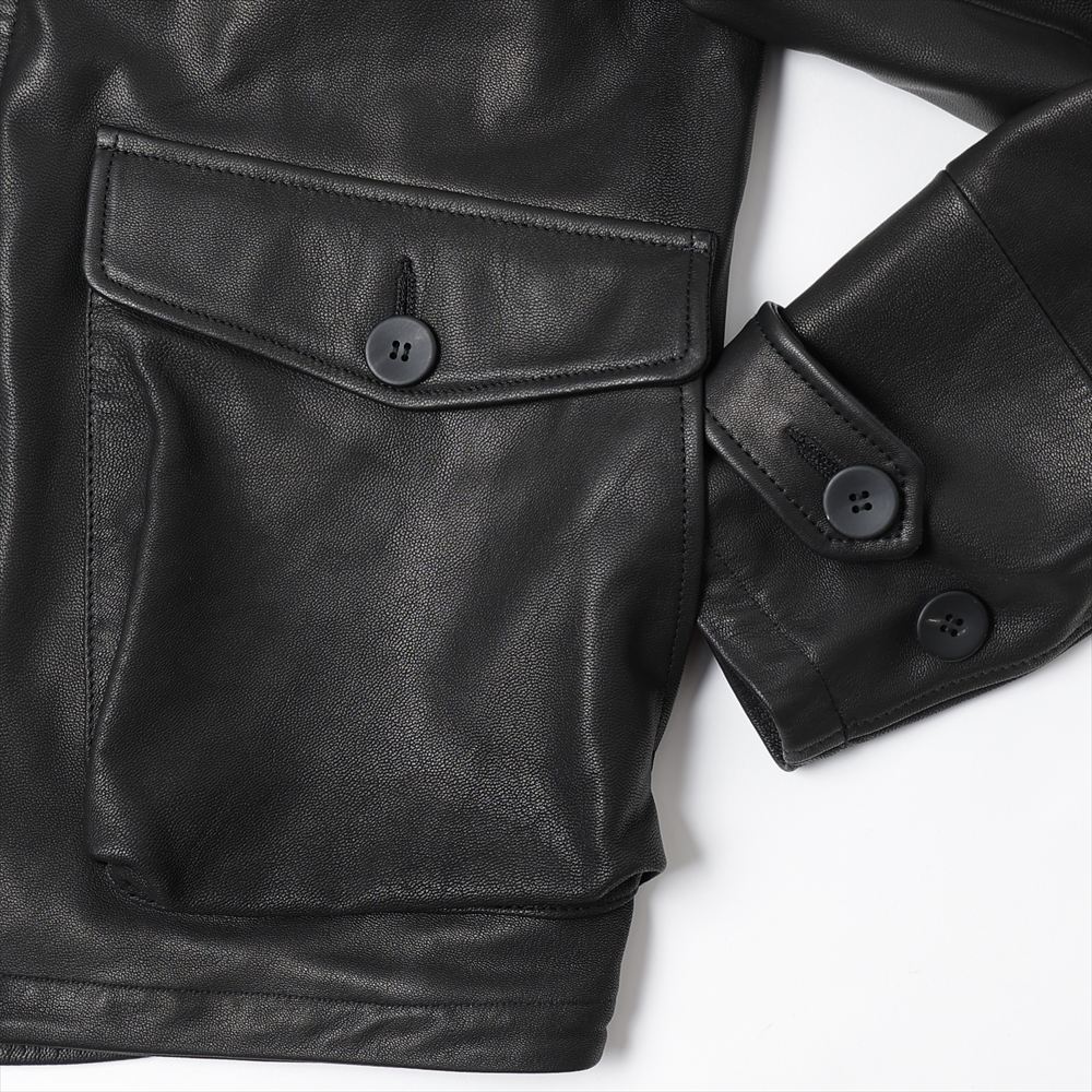 LEATHER DRIZZLER JACKET