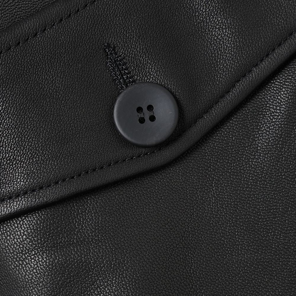 LEATHER DRIZZLER JACKET