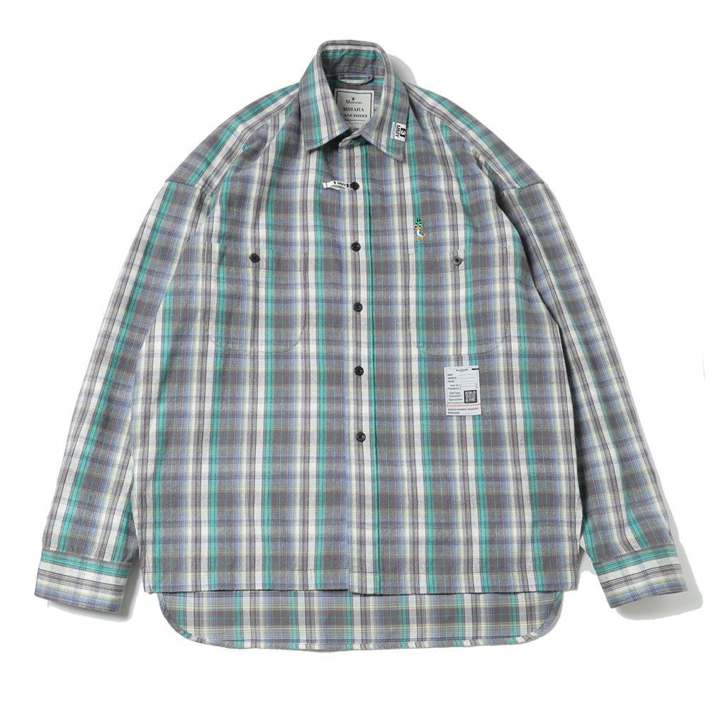 Maison MIHARA YASUHIRO(メゾンミハラヤスヒロ) - CHECK L/S SHIRTS