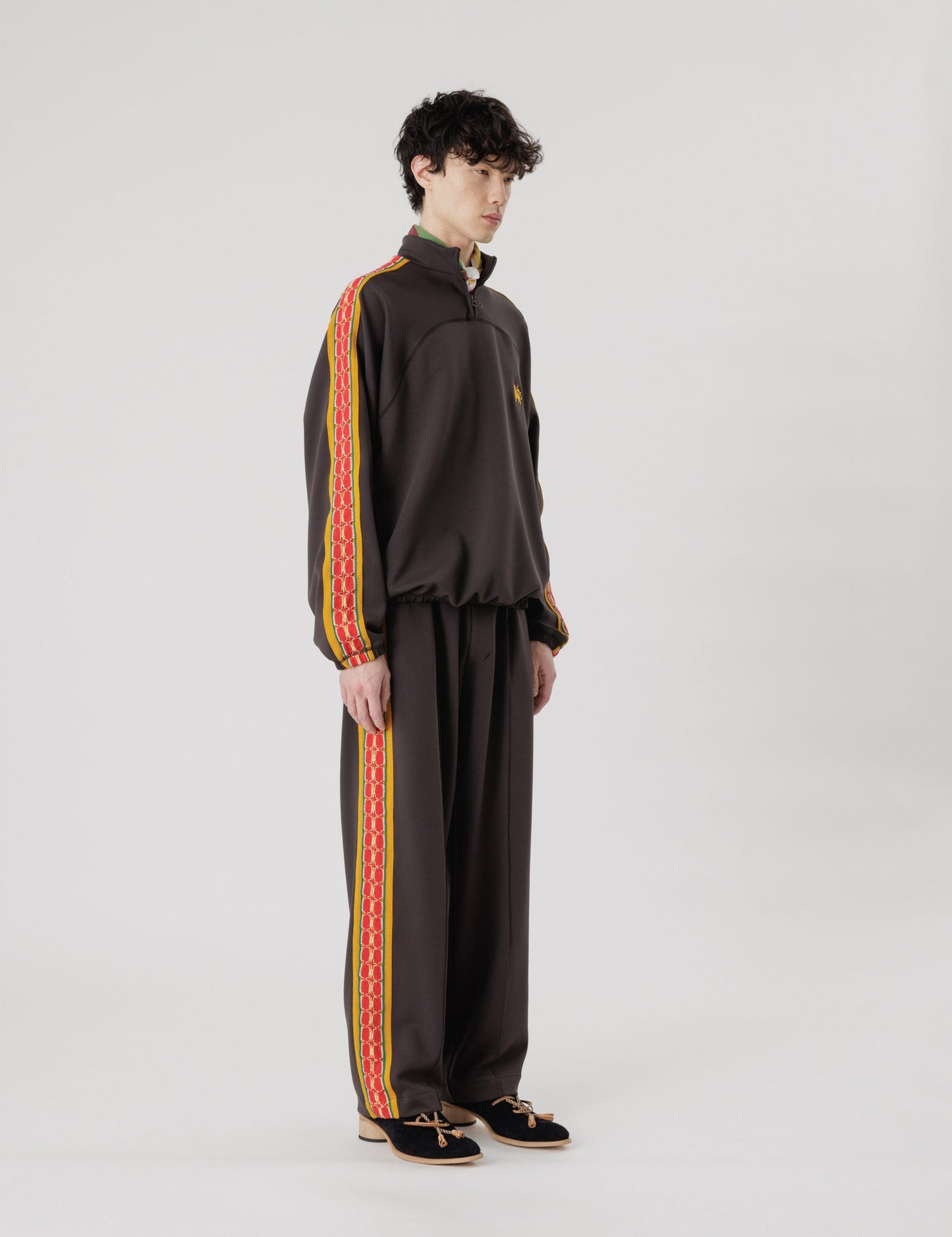 LACE TAPE STRAIGHT TRACK PANTS