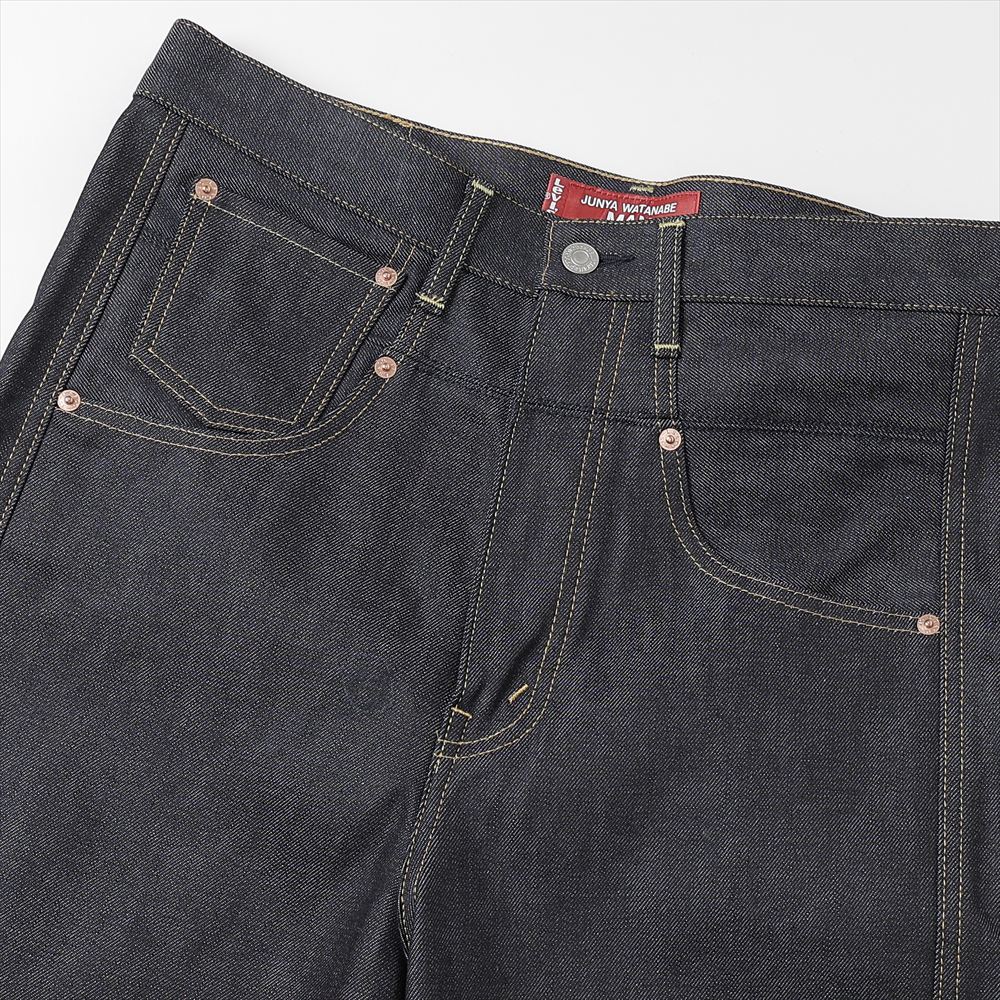 Cotton denim x cotton corduroy Levi's W name P202