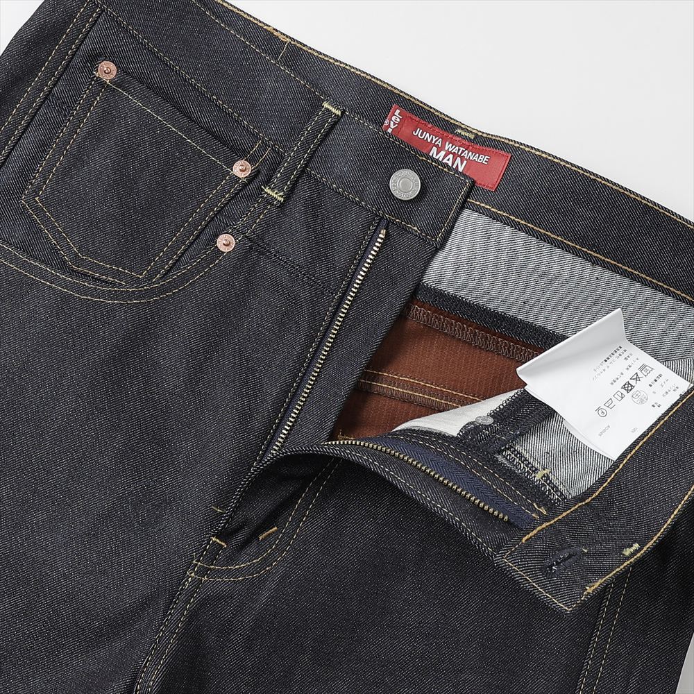 Cotton denim x cotton corduroy Levi's W name P202