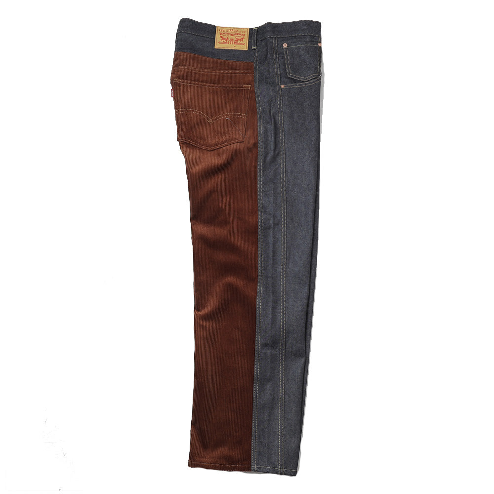 Cotton denim x cotton corduroy Levi's W name P202