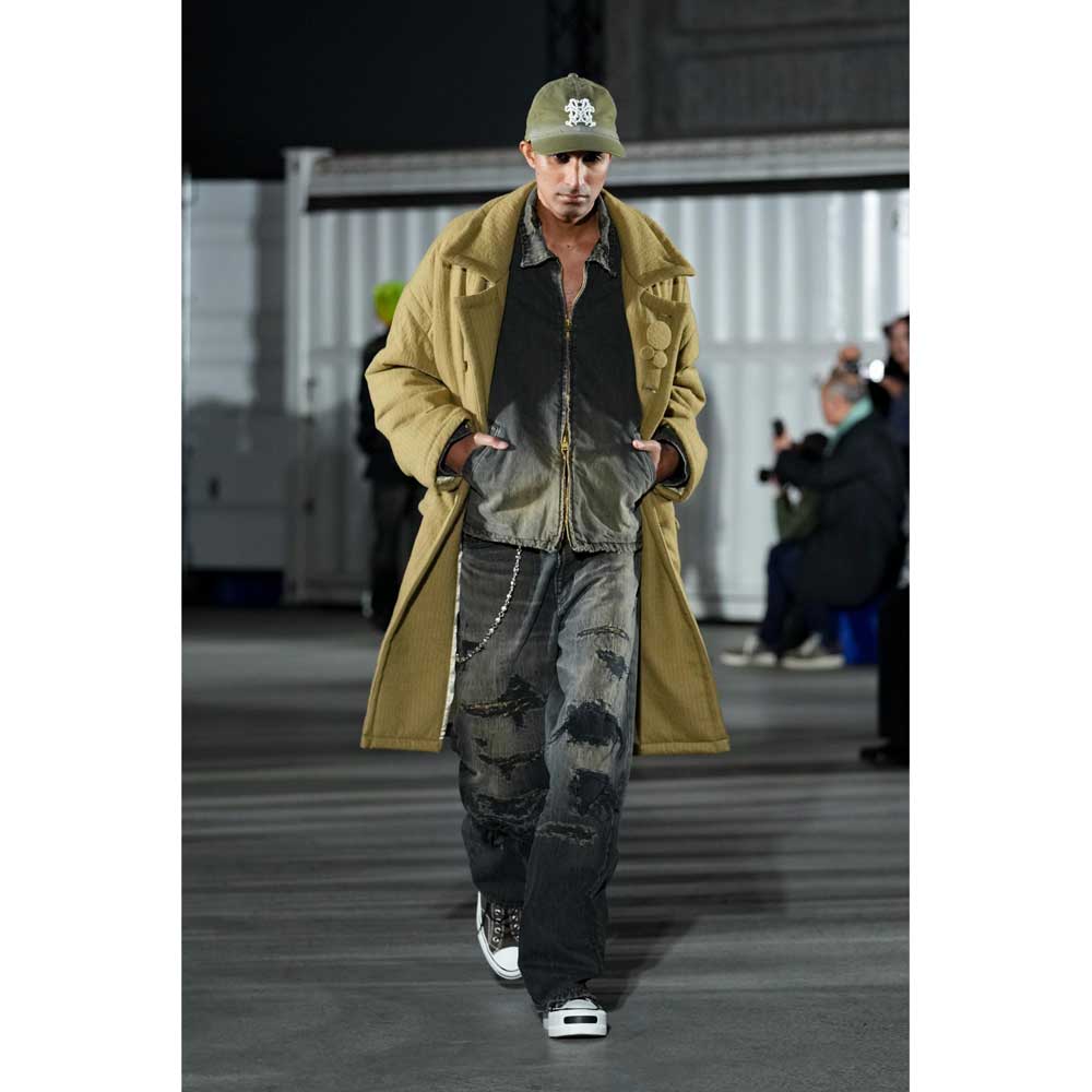 Denim Work Blouson (BLACK)