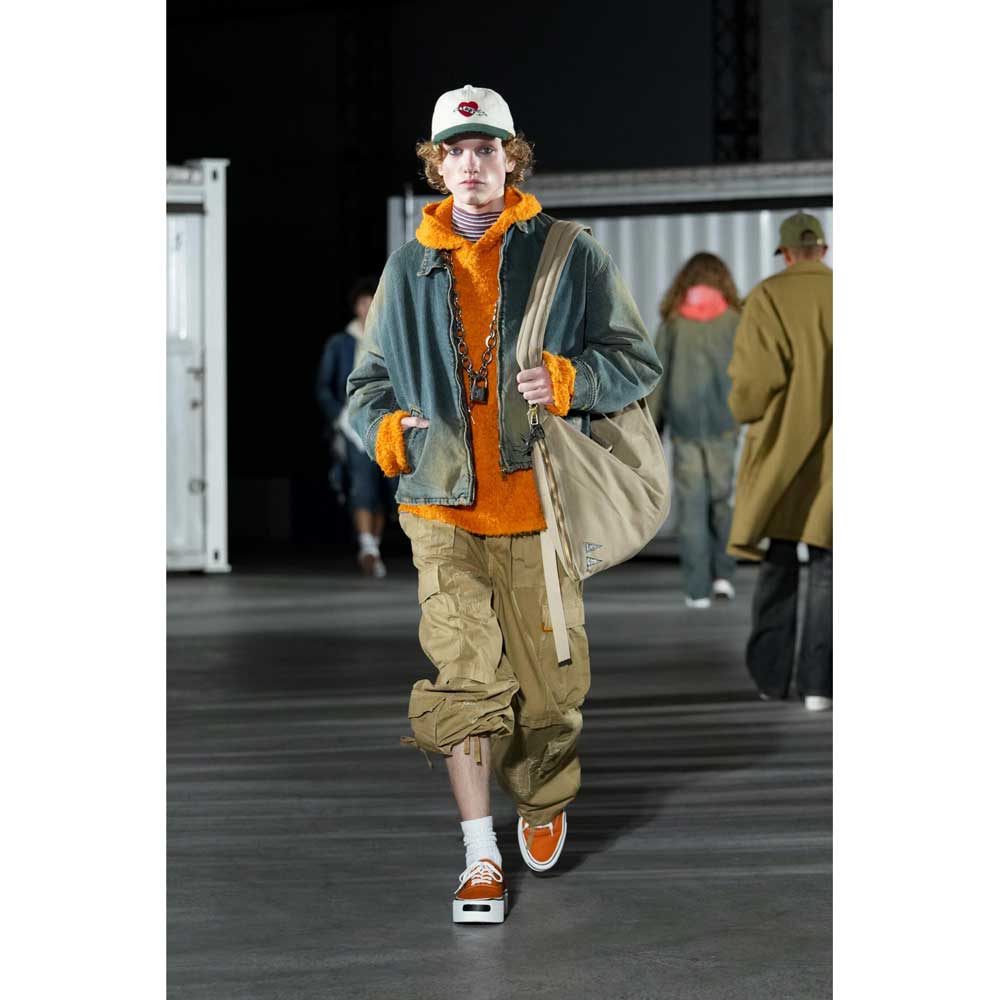 Denim Work Blouson (INDIGO)