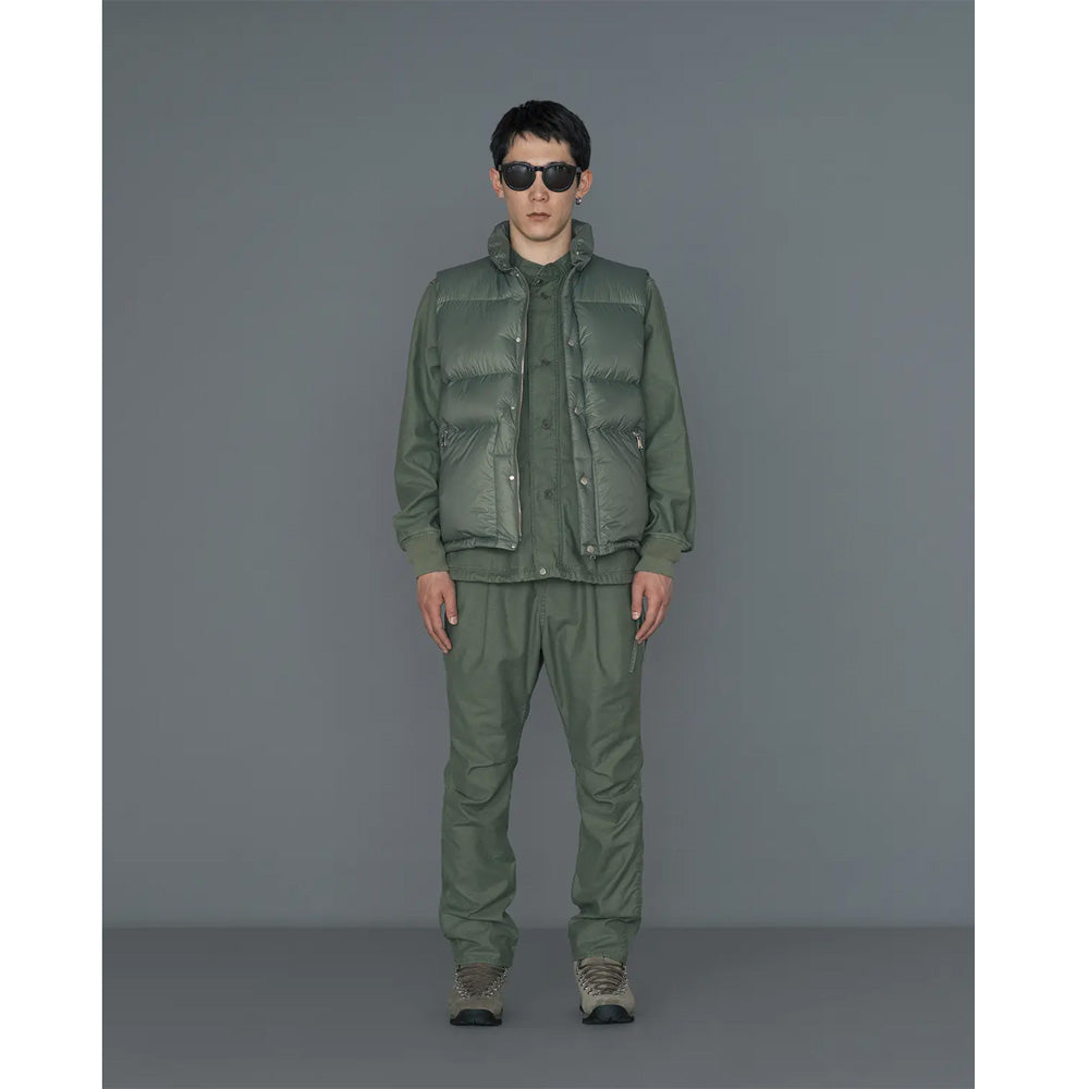 TROOPER SHIRT JACKET COTTON BACKSATIN PIGMENT DYE