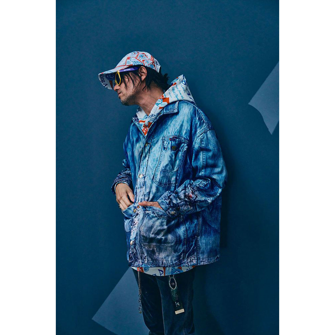DENIM PRINT COVER ALL