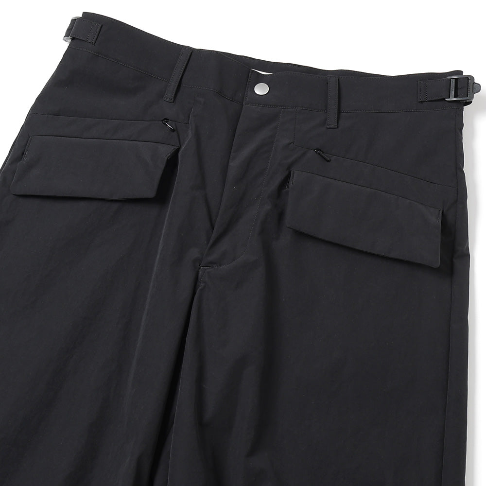 Water Repellent Wide Trousers