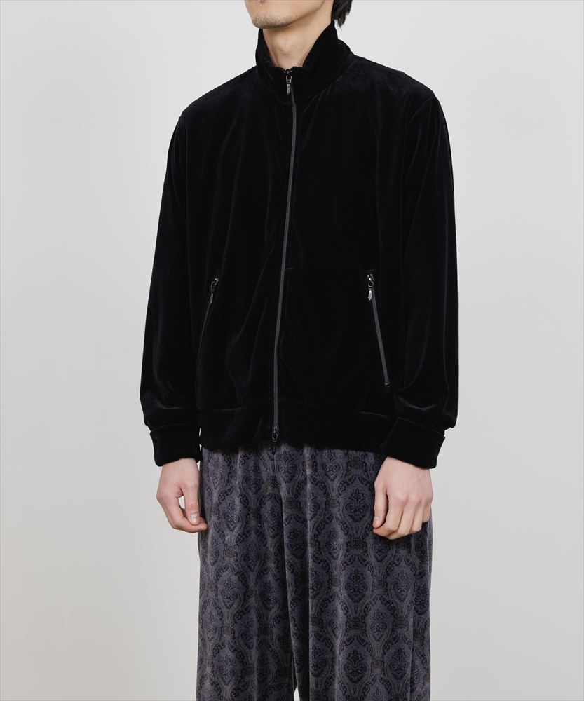 FULL ZIP TRUCK JACKET ORGANIC COTTON VELOUR