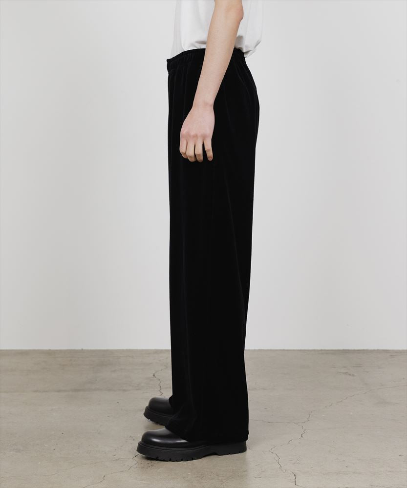 TRACK PANTS ORGANIC COTTON VELOUR