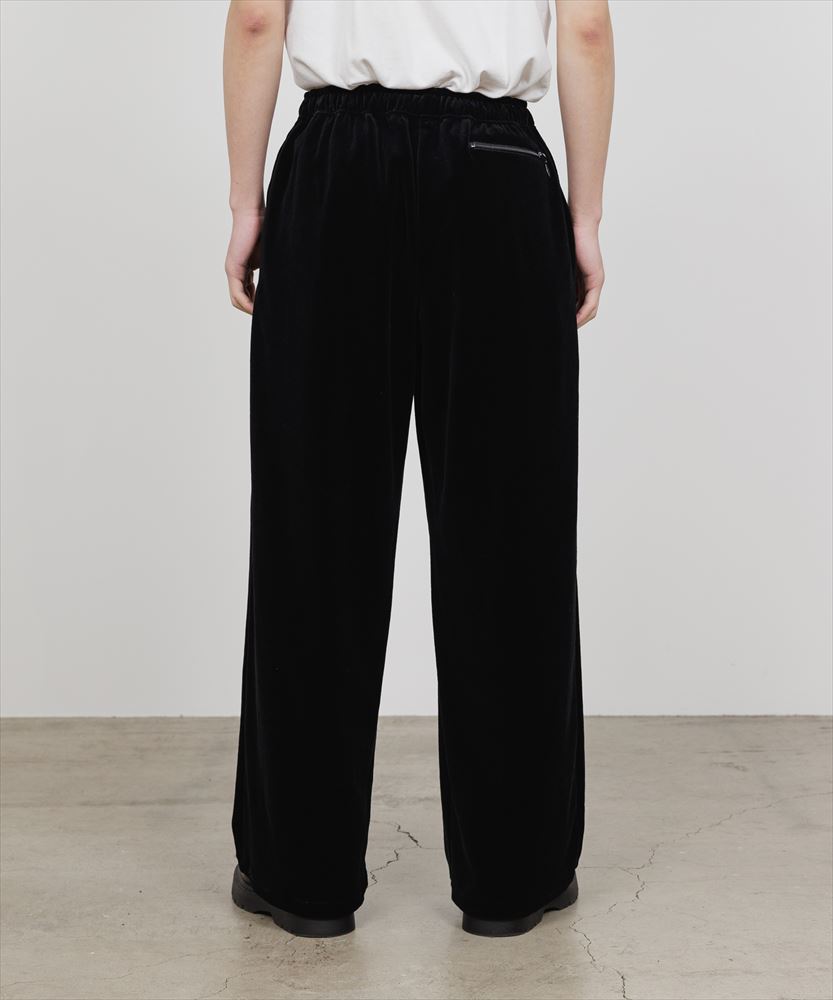 TRACK PANTS ORGANIC COTTON VELOUR