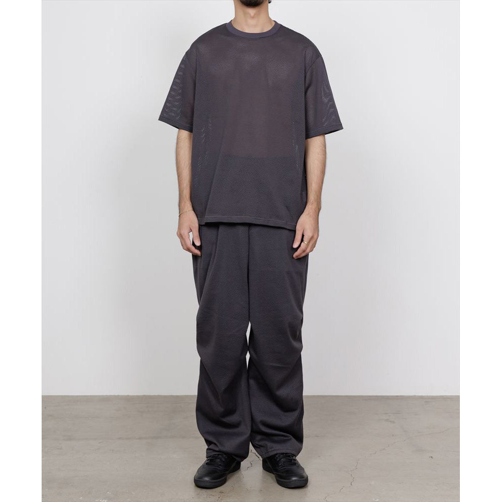 CREW NECK TEE ORGANIC COTTON MESH