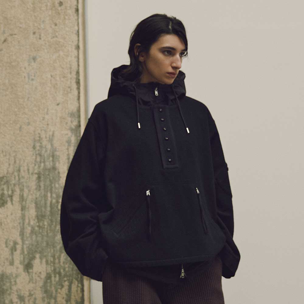Water Repellent Hooded Jacket